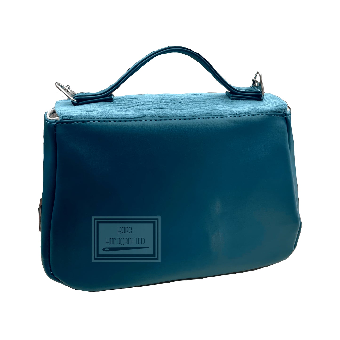 Mabel Teal mini handbag