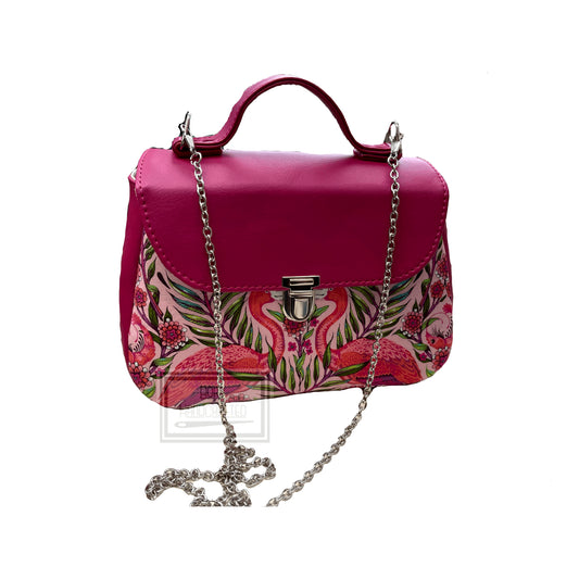 Mabel pink mini handbag